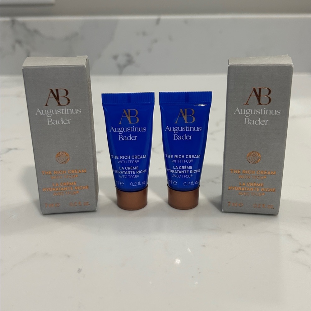Augustinus Bader The Rich Cream with TFC8. 2 pack - each one 7 ml. NIB!